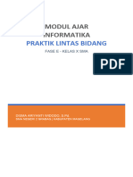 MODUL AJAR INFORMATIKA 8 - PRAKTIK LINTAS BIDANGdocx