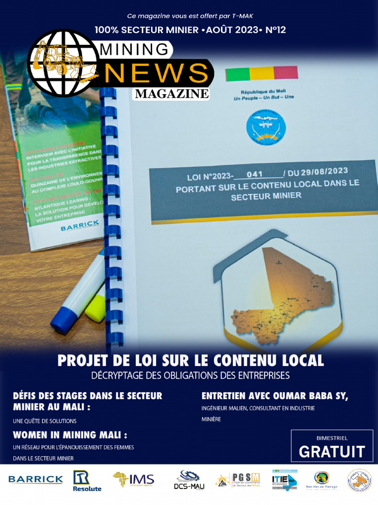 Élan féminin et nouveau code minier | PDF | Mali | Lithium