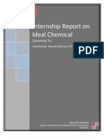 Internship Report Final On Ideal Chemical