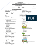 Soal Pts Bhs Inggris Kls 6 SMT 1 k13