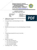 SOAL PTS Matematika IV