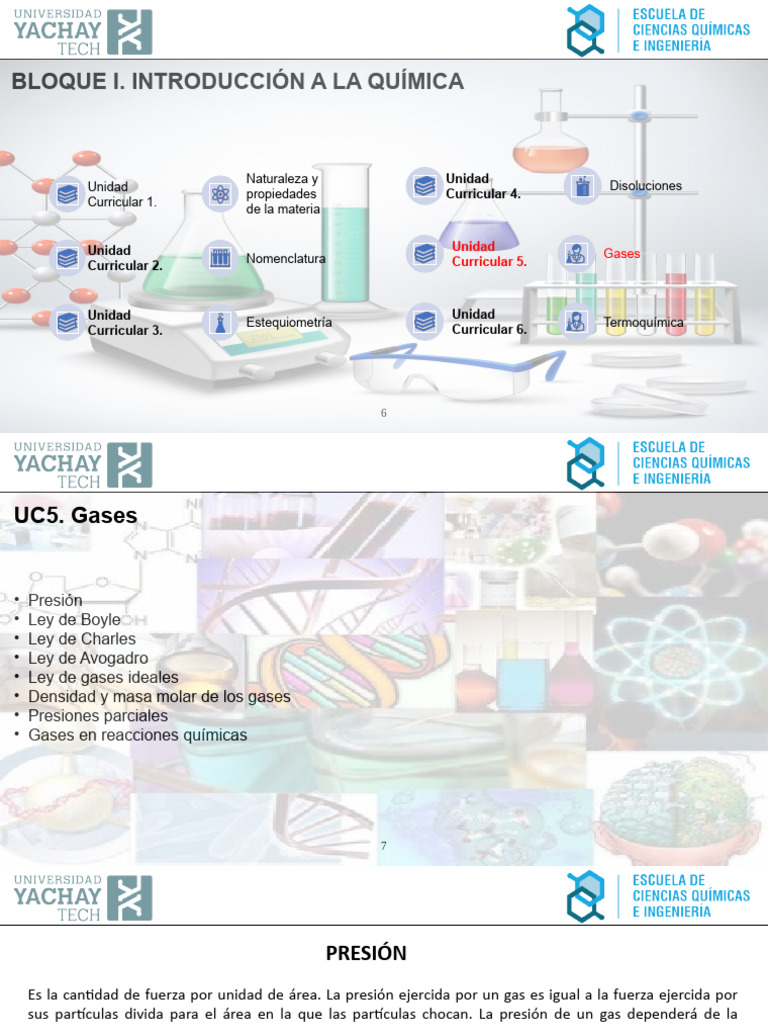 UC5 Gases | PDF | Gases | Presión