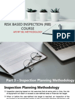 API 581 Standard - Inspection Planning Methodology