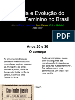 História e Evolução Do Futebol Feminino No Brasil