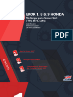 EROR 1,8 & 9 Honda