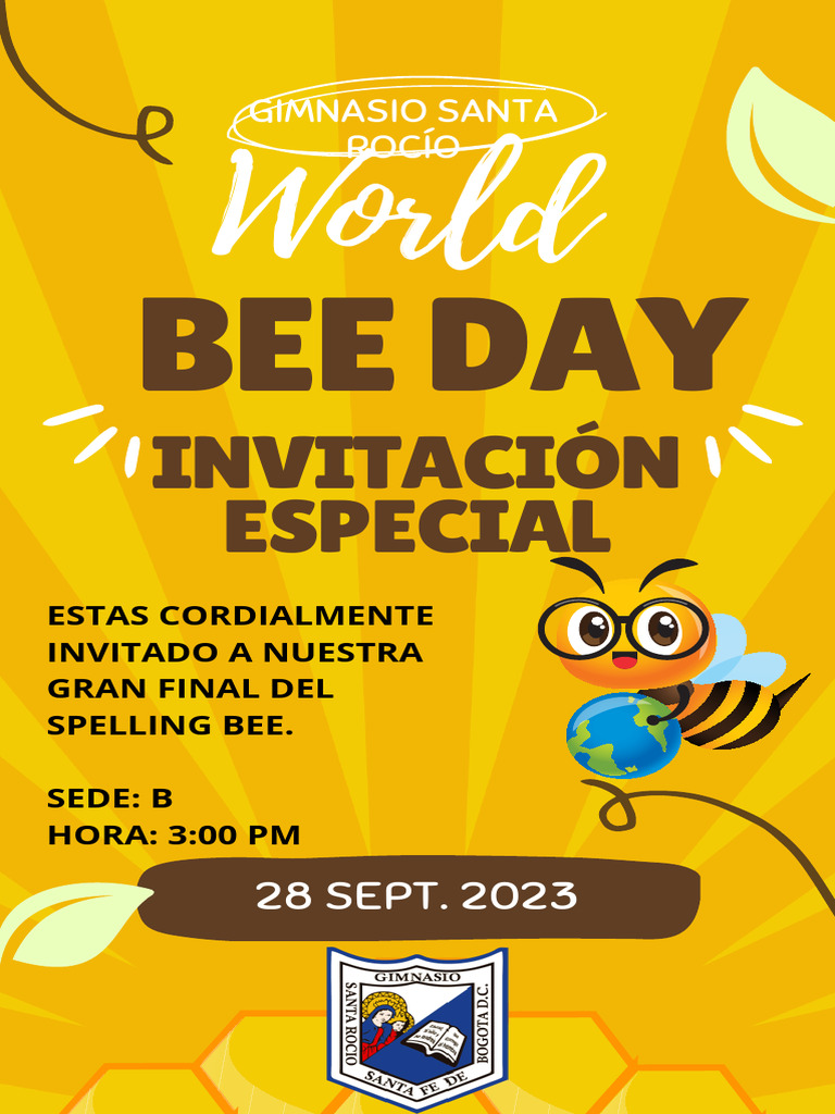 Invitación Spelling Bee Gran Final | PDF