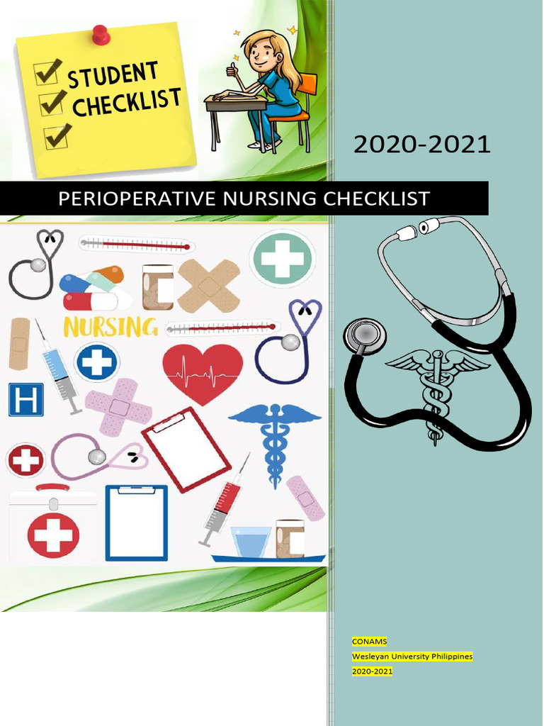 Perioperative Nursing Checklist | PDF | Surgery | Hand