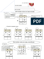 Ficha de Sumas y Restas Con Canje