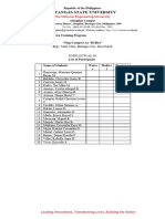 List of Participants Format1