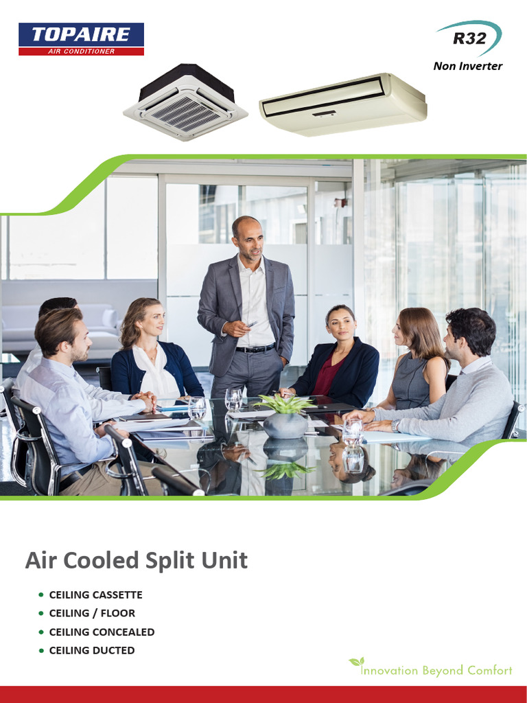 Topaire Air Conditioner Specifications | PDF | Air Conditioning ...