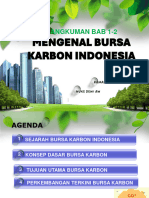 Rangkuman Buku: MENGENAL BURSA KARBON INDONESIA BAB 1-2