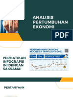 Analisis Pertumbuhan Ekonomi