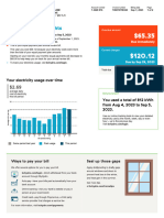 Important Bill Highlights: Your Electricity Usage Over Time