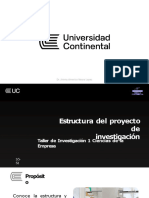 Semana 5 Estructura Del Proyecto de Investigación