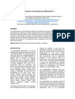 Identificacion de Carbohidratos - Informe Laboratorio 3