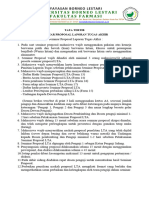 Tata Tertib Seminar Dan Daftar Hadir Peserta Proposal LTA 2022-2023