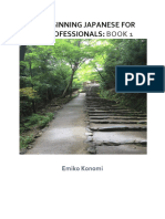 Beginning Japanese for Professionals_ Book 1