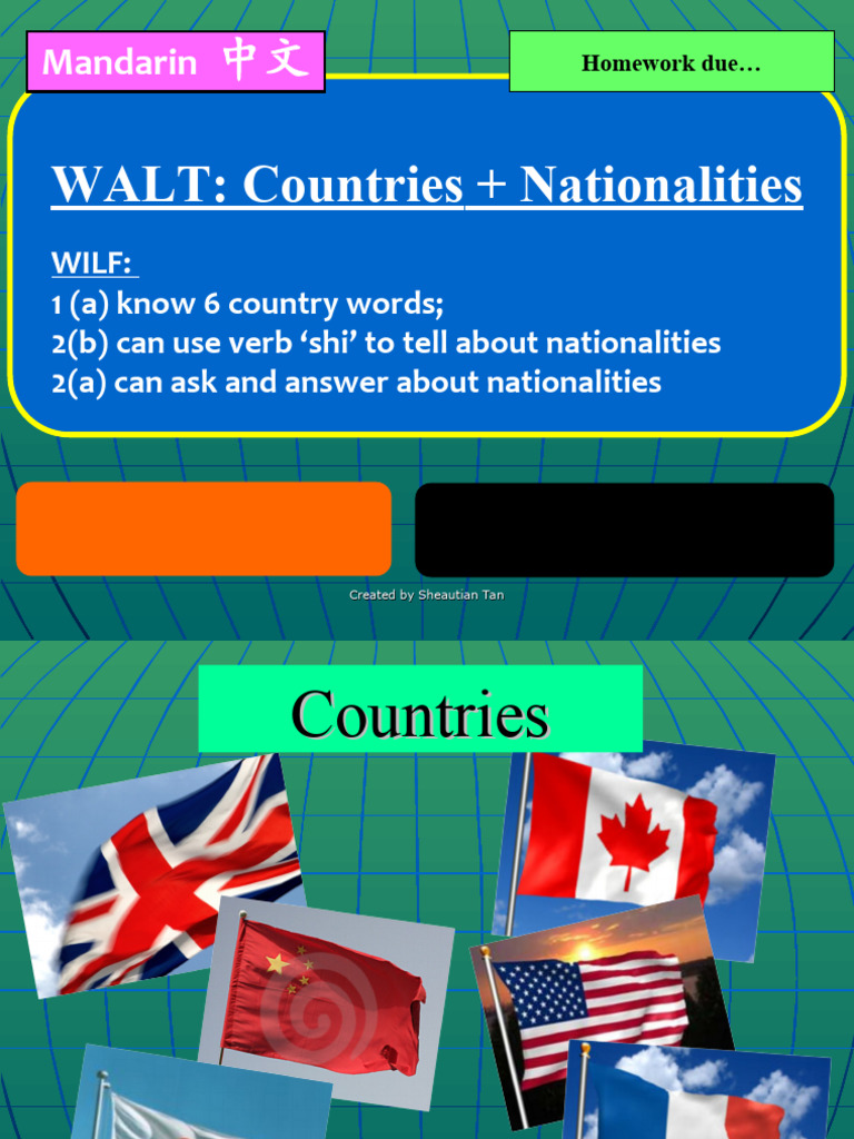 Countries&Nationalities LL | PDF