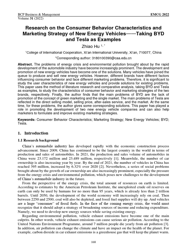 Research On The Consumer Behavior Characteristics | PDF | Brand | Marketing