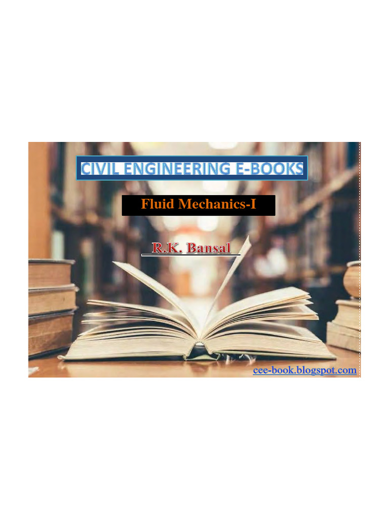 Fluid Mechanics By Rk Bansal Pdf
