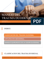 Manejo Del Trauma Duodenal