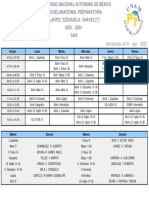 Horario 0405