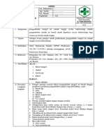 5.17 Pengambilan Sample Air Bakteriologi