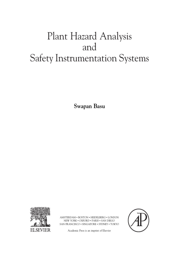 Plant Hazard Analysis and Safety Instrumentation Systems | PDF ...
