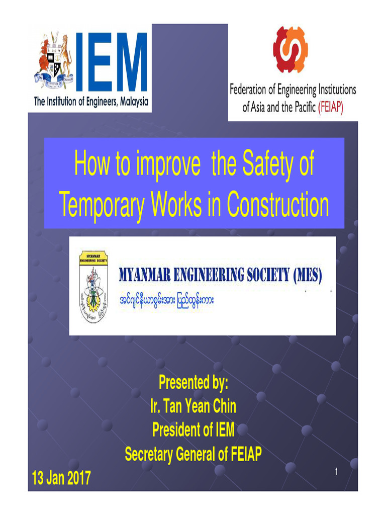 Types Of Temporary Works In Construction