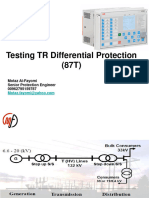 MF ABB Testing Differential Protection