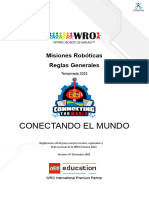 Misiones Roboticas - Reglas Generales de WROVENEZUELA 2023 - PANAMA