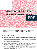 Osmotic Fragility