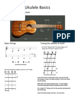 Ukulele Basics Songbook Baritone 16