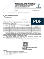 Perpanjangan Shelf Life Vaksin COVID-19 Inavac