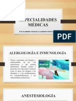 Especialidades Medicas