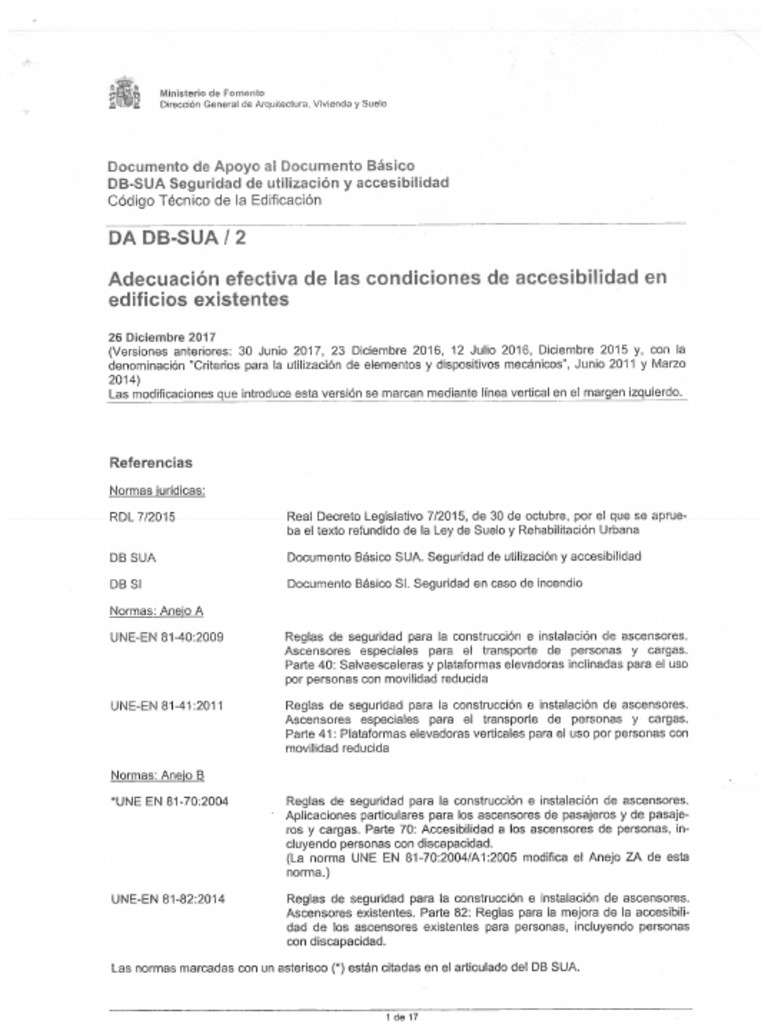 DA DB-SUA-2 Documento de Apoyo Al Documento Basico DB-SUA Seguridad de ...