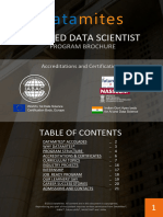 Certified Data Scientist Brochure Datamites India V7