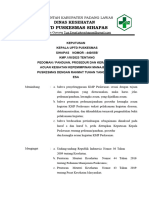 SK Pedoman, Panduan, Prosedur Dan Kak Kegiatan KMP