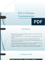 Wifi in Wireless Communication