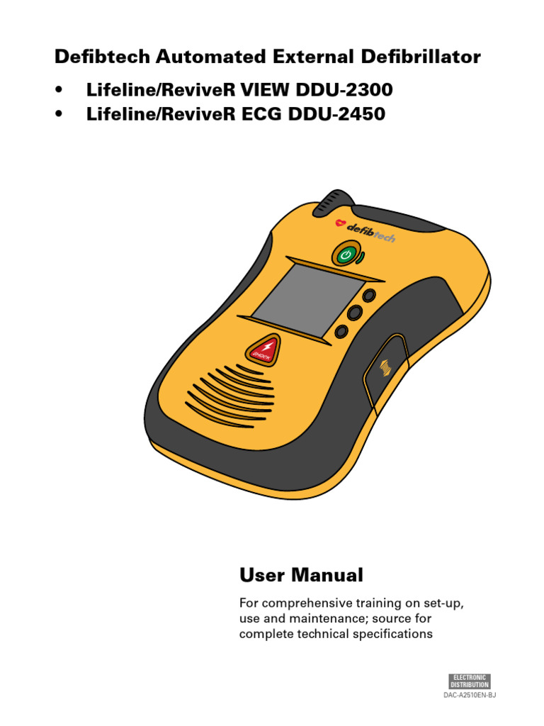 Defibtech Lifeline View Owners Manual 8 | PDF | Manufactured Goods