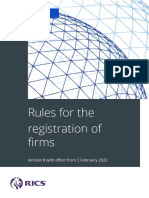 Rules For The Registration of Firms Version 8
