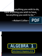 Algebra 1