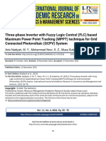 Three Phase Inverter With Fuzzy Logic Co