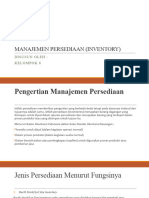 Manajemen Persediaan (Inventory)