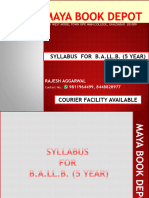 Ballb Syllabus