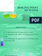 BOILING POINT OF WATER - PPT - Morillo