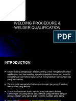 WELDING PROCEDURE - WELDER QUALIFICATION - 2018 - Rev. 1