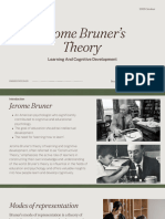 Jerome Bruner's Theory - Report by AGOT