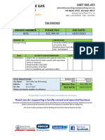 Tax Invoice Invoice Number: Please Pay: Due Date:: Thank You For Supporting A Locally Owned and Operated Business