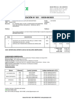 Cotizacion de Geotextil